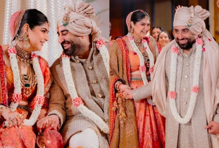 Anshula and Rohan’s wedding: अंशुला कपूर ने रोहन ठक्कर संग रचाई शादी, जान्हवी-खुशी ने निभाईं खास रस्में
