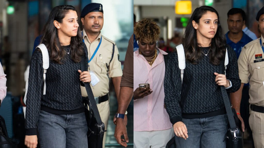 Captain Smriti Mandhana: रायपुर पहुंचीं स्मृति मंधाना… 16 अक्टूबर से भारत-जिम्बाब्वे टी-20 सीरीज