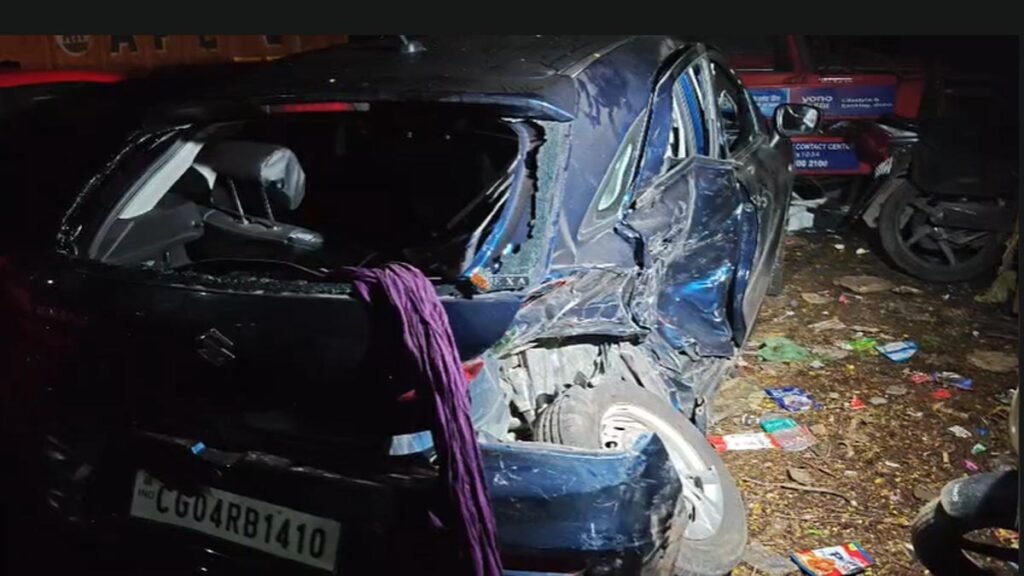 Road Accident : आधी रात भीषण सड़क हादसा: कार की टक्कर से बुजुर्ग की मौत